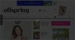 Desktop Screenshot of offspringmagazine.com.au